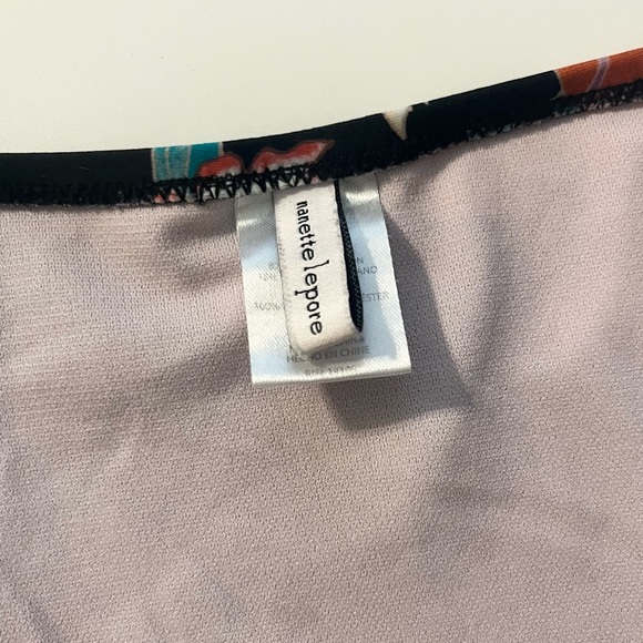 Nanette Lepore Black Azalea Swim Bottom Women’s Size 10 - Picture 10 of 13